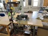 FLOOR 2: SINGER 212W140 SEWING MACHINE STATION, 3PH, S/N: PA923897 W/ CHAIR
