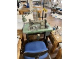 FLOOR 2: JUKI LU-562 SEWING MACHINE STATION, 3PH, 135X17 NEEDLE, W/ CHAIR