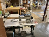 FLOOR 2: BROTHER DB2-B791-403 SEWING MACHINE STATION, 3PH, S/N: B8525984, NO CHAIR