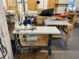 FLOOR 2: JUKI MOR-2516N SEWING MACHINE STATION, 3PH, S/N: M00X811152, W/ CHAIR