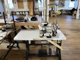 FLOOR 2: YAMATO AZ8505H-A4DA/K1 SEWING MACHINE STATION, 3PH, S/N: YJ19722, NO CHAIR