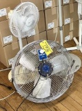 FLOOR 2: LOT OF 6-ASSORTED FLOOR FANS