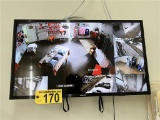 FLOOR 2: HIKVISION SECURITY SYSTEM WITH 7-CAMERAS, 2-MONITORS, (CAT SWITCH NOT INCLUDED)