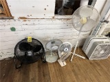 FLOOR 2: AIR KING FLOOR FAN WITH 4-FLOOR FANS