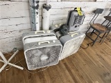 FLOOR 2: LOT: BOX FANS & SPACE HEATERS
