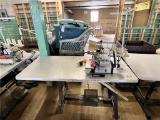 FLOOR 3: YAMATO AZ8505H-A4DF-A53 SEWING MACHINE STATION, RACING PULLER, 3PH, S/N: YJ27770