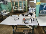 FLOOR 3: YAMATO AZ8505H-C5DF-A SEWING MACHINE STATION, RACING PULLER, 3PH, S/N: YJ27066