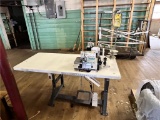 FLOOR 3: YAMATO AZ8500H-A4DF-A53 SEWING MACHINE STATION, RACING PULLER, 3PH, S/N: YJ27772