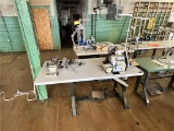 FLOOR 3: YAMATO AZ8505H-C5DF-A SEWING MACHINE STATION, RACING PULLER, 3PH, S/N: YJ25735