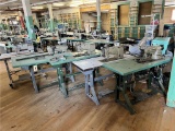 FLOOR 3: (5) ASSORTED PARTS SEWING MACHINES: 4-MITSUBISHI, 1-BROTHER