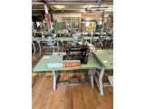 FLOOR 3: METROPOLITAN 992X401541 SEWING MACHINE STATION, NO MOTOR