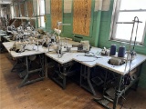 FLOOR 3: (8) PARTS SEWING MACHINE STATIONS: YAMATO (6), BROTHER (1),  JUKI (1)