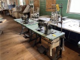 FLOOR 3: (8) PARTS SEWING MACHINE STATIONS: YAMATO (5), SINGER (1),  BROTHER (2)