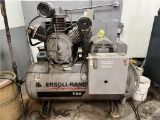 FLOOR 1: INGERSOLL RAND T30, MODEL 3000E30 HORIZONTAL AIR COMPRESSOR, 120-GAL, 30HP