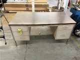 FLOOR 1: METAL PEDESTAL DESK