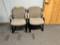 LOT: 5-UPHOLSTERED SIDE CHAIRS