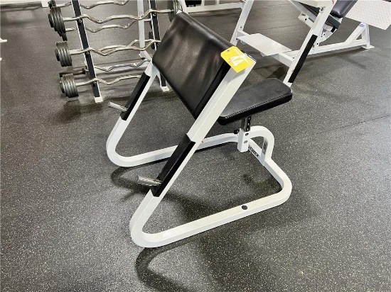 CYBEX MODEL 546091NNN CURLING BENCH