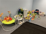 LOT: INGENUITY BABY SWING & FISHER-PRICE JUMPEROO