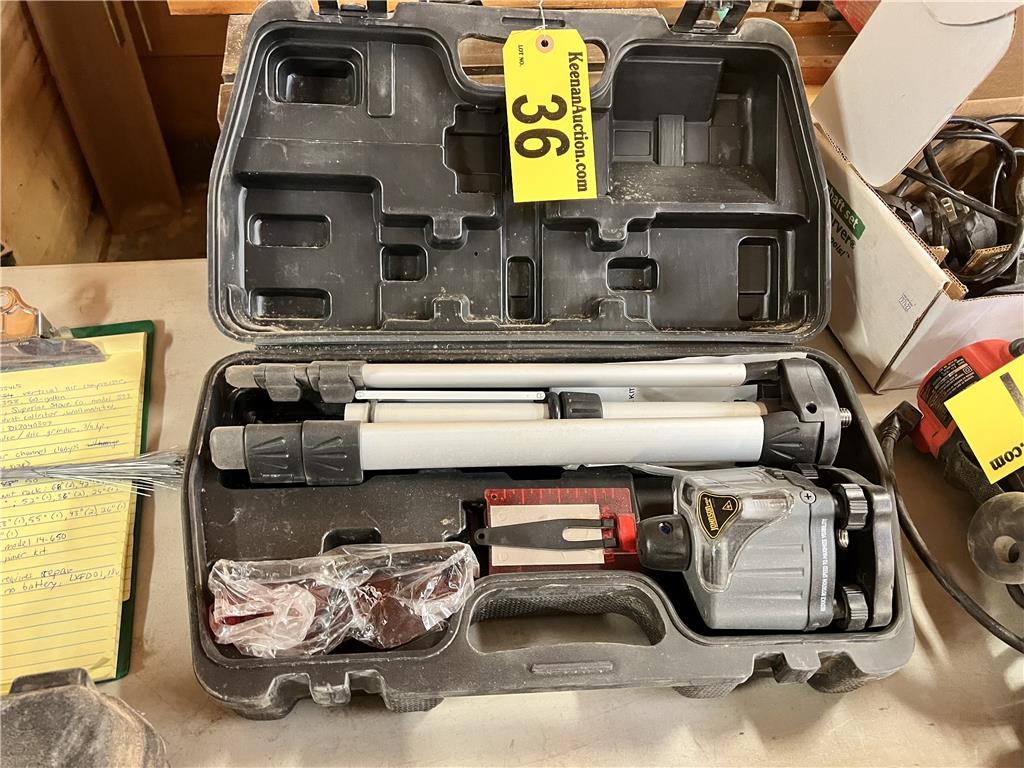 Pittsburgh motorized rotary laser level kit deals