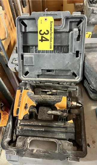 BOSTITCH 18GA. FINISH NAILER, REQUIRES REPAIR