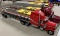 FRANKLIN MINT RED PETERBILT 379 TRACTOR WITH TANKER, 1:32 SCALE