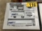 PRECISION SERIES FREIGHTLINER TRACTOR WITH 2-PUP TRAILERS, 1:53 SCALE
