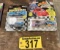 $BID PRICE X 2 - (2) RICHARD PETTY #43 1:64 SCALE RACE CARS WITH TRADING CARDS