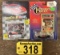 $BID PRICE X 2 - (2) DARRELL WALTRIP #17 1:64 SCALE RACE CARS WITH TRADING CARDS