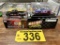 $BID PRICE X 2 - (2) NASCAR COLLECTIBLE RACE CARS: DALE JARETT #18, KYLE PETTY #42