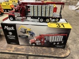 FIRST GEAR MACK GRANITE MATERIAL HANDLER WITH EXTENDED BOOM & CONCRETE FORMS, 1:34 SCALE