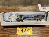 SPECCAST FREIGHTLINER CLASSIC XL ALASKA'S NATIVE PEOPLE TRACTOR TRAILER, 1:64 SCALE
