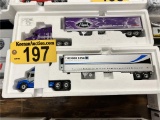 FIRST GEAR FREIGHTLINER THERMO-KING TRACTOR TRAILER, 1:54 SCALE