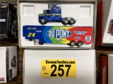 RCCA ACTION COLLECTIBLES JEFF GORDON #24 RACING TRANSPORTER,1:64 SCALE