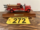 FRANKLIN MINT 1938 FORD FIRE ENGINE