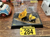 1960s MACK B-61 DUMP TRUCK WITH DISPLAY BASE & CONSTRUCTION ACCESSORIES