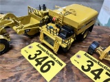 NORSCOT CATERPILLAR 777D OFF HIGHWAY TRUCK WITH KLEIN K-2000 WATER TANK, 1:50 SCALE, #5355