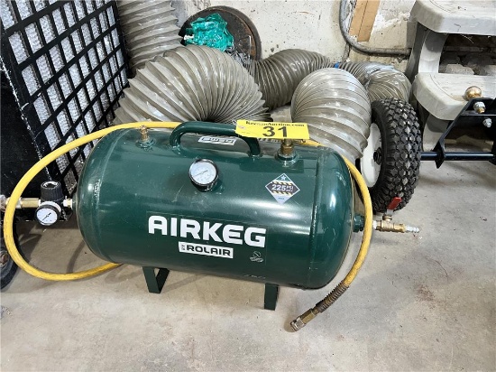 ROLAIR SYSTEMS AIRKEG 225 PSI AIR TANK