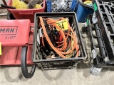 LOT OF BOOSTER CABLES