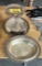 LOT OF 3-ASSORTED SERVING PLATTERS