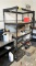 GRID DECK STORAGE RACK, 5-SHELF, 4'X2'X6'H