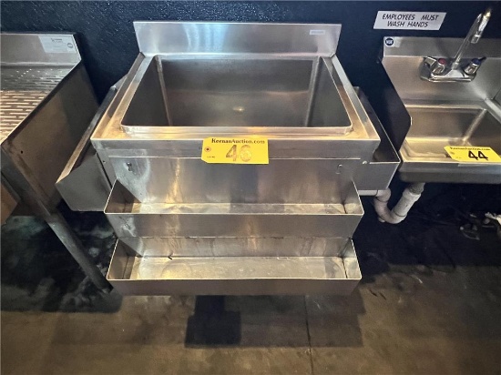 STAINLESS STEEL 24" ICE BIN