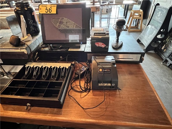VERSIPOS POS SYSTEM: 15" TOUCH DYNAMIC MONITOR
