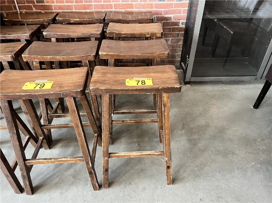 $BID PRICE X 4 - (4) 29" SALAD STOOLS