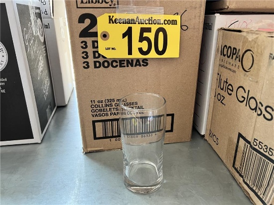 $BID PRICE X 71 - (71) WATER GLASSES, 11OZ.