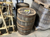 $BID PRICE X 2 - (2) STROUDWATER DISTILLERY WHISKEY BARRELS