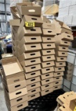 LOT: (130+/-) CARDBOARD 24-CAN, 12-16OZ. CAN CARRIER TRAYS