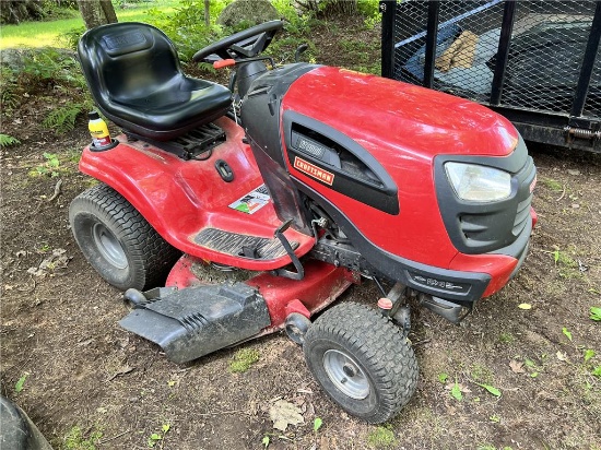CRAFTSMAN YT4000 24HP RIDING LAWN TRACTOR, 128.3 HOURS