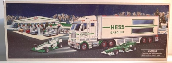 2003 HESS TOY TRUCK AND RACECARS