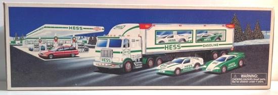1997 HESS TOY TRUCK AND RACERS