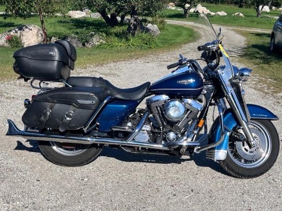 1998 HARLEY-DAVIDSON ROAD KING CLASSIC, MODEL: FLHRCI, 49,423 MILES, VIN: 1HD1FRR15WY608088 W/ COVER